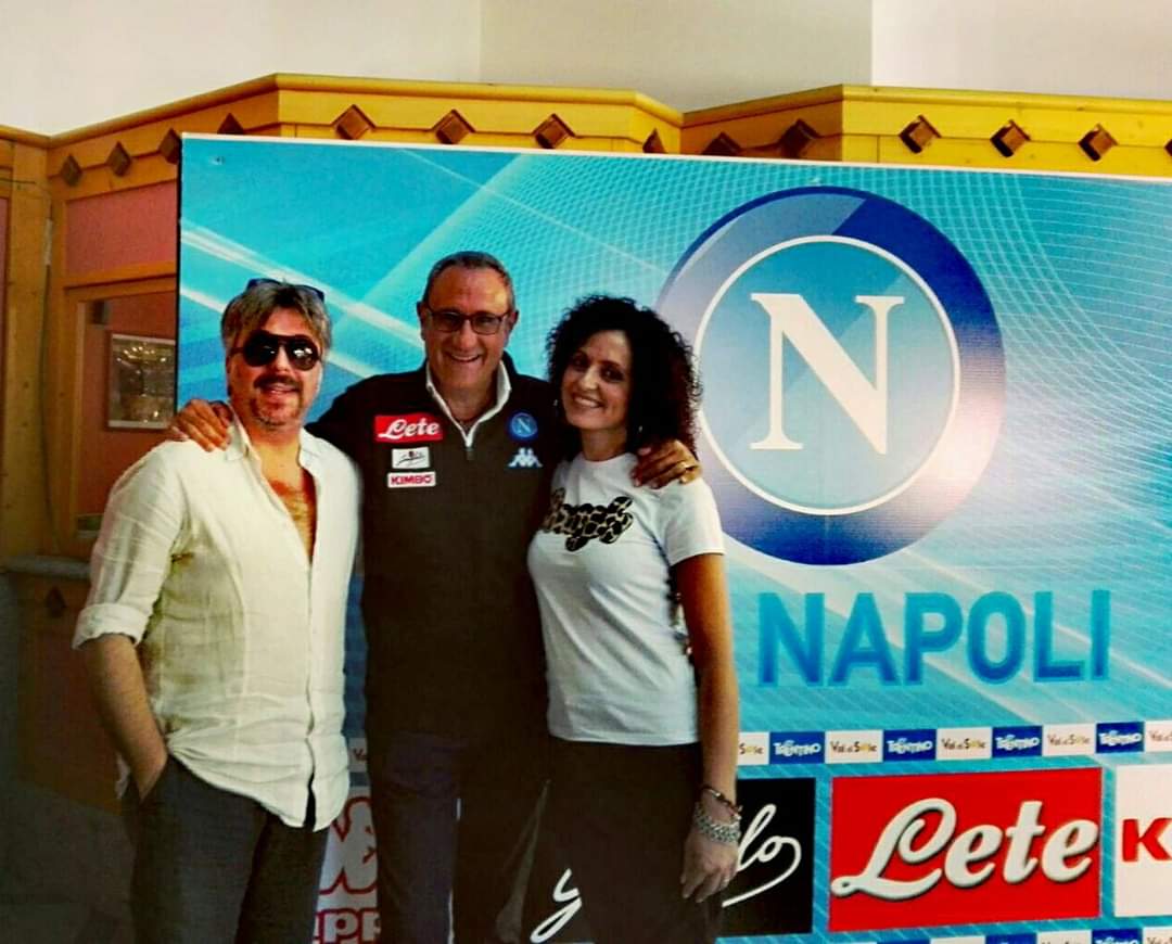 Ssc Napoli con Antonello Cascone e Gino Rivieccio